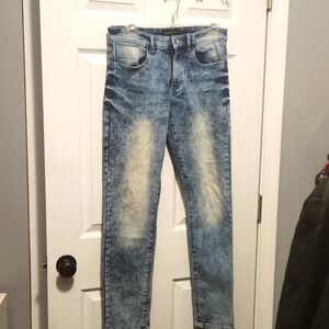 90's Southpole jeans Men's 32x32 acid wash skinny jeans